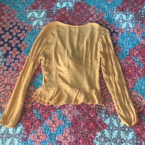 Summer top//Floral//Peplum//Abercrombie - Picture 4 of 6